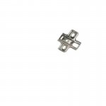 0mm Clip On Mounting Plate for 35mm Concealed Cabinet Hinge 18mm board Pack of 2 0.72